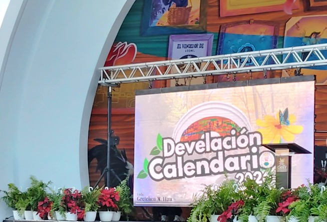 Develación del Calendario 2026 en Cayey 