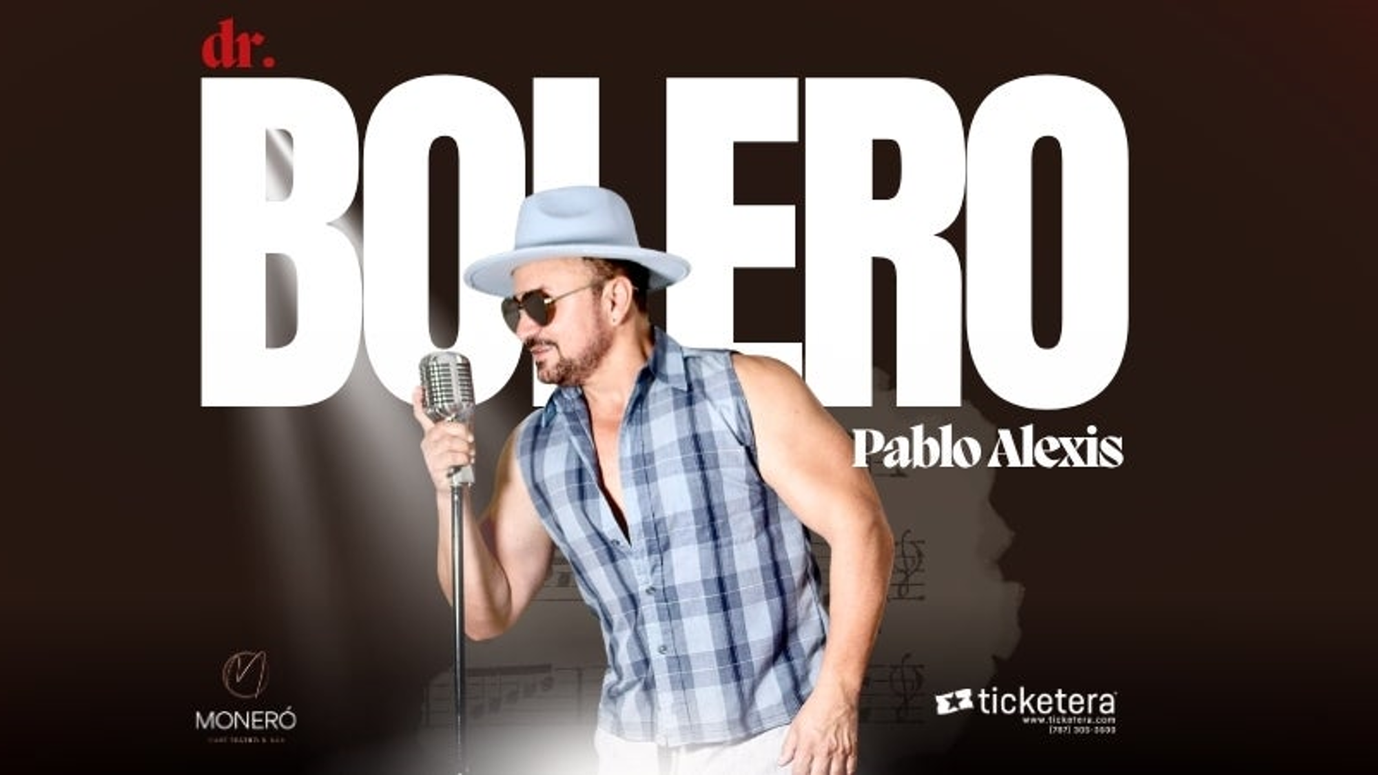 Pablo Alexis Santos llega al Moneró con su concierto «Dr. Bolero»