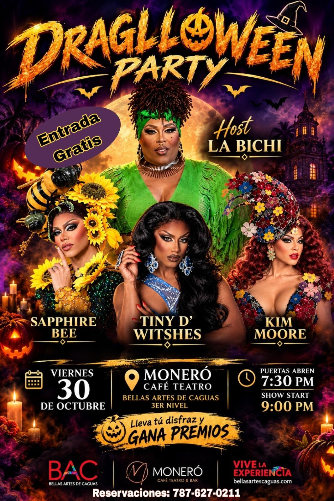 Drag Show & Party Halloween llega con una noche de brillo, humor y transformismo